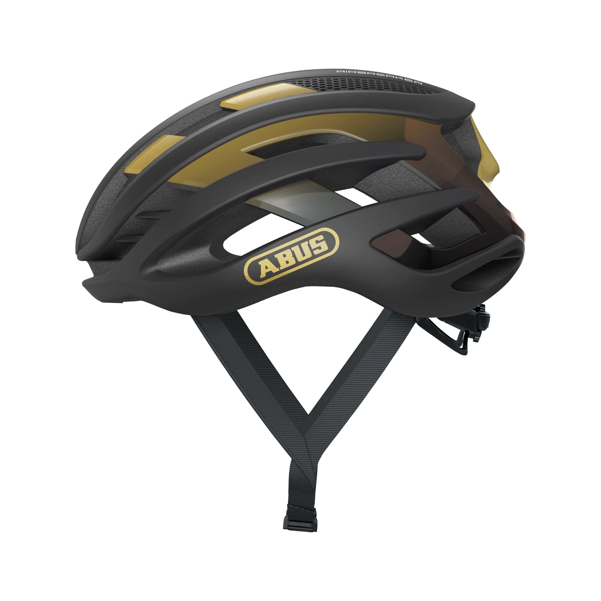 Casco ABUS AirBreaker Black Gold