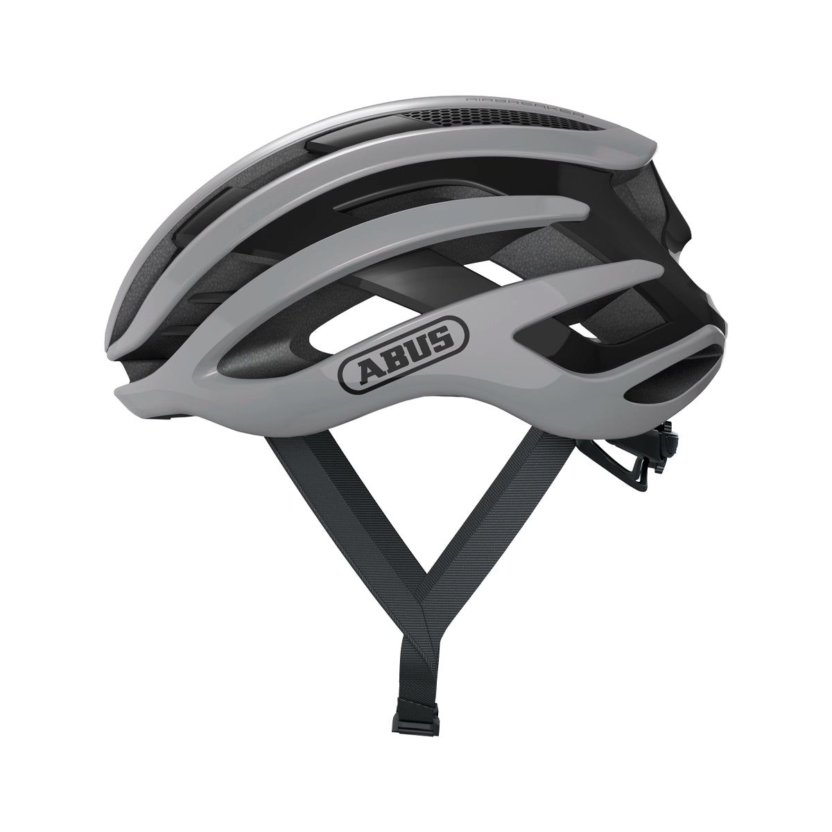 Casco ABUS AirBreaker Race Grey