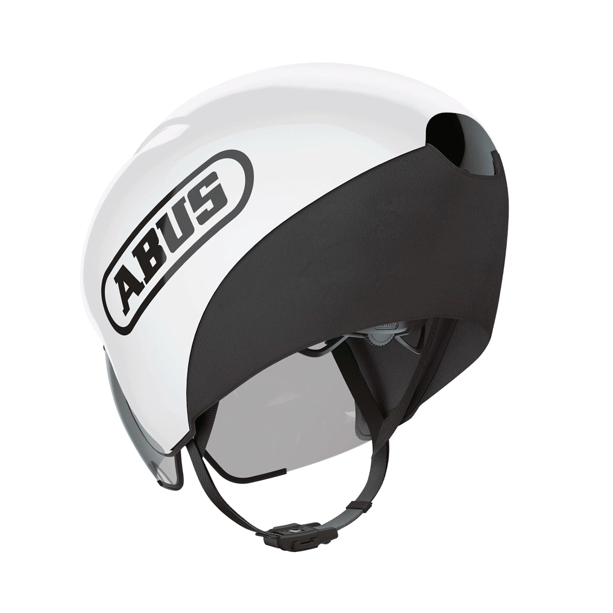 Casco ABUS GameChanger TT 1.1 Shiny White rear