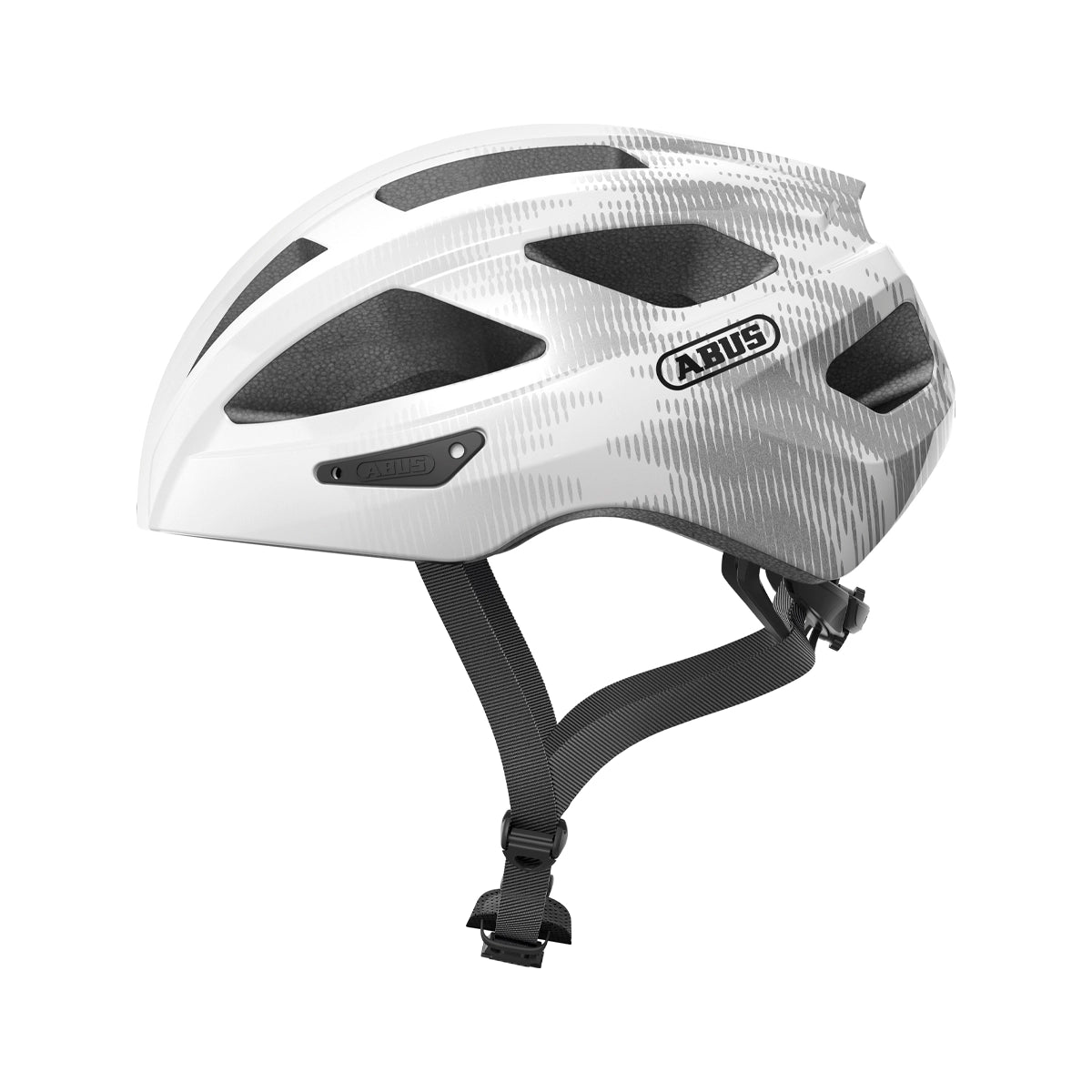 Casco ABUS Macator White Silver