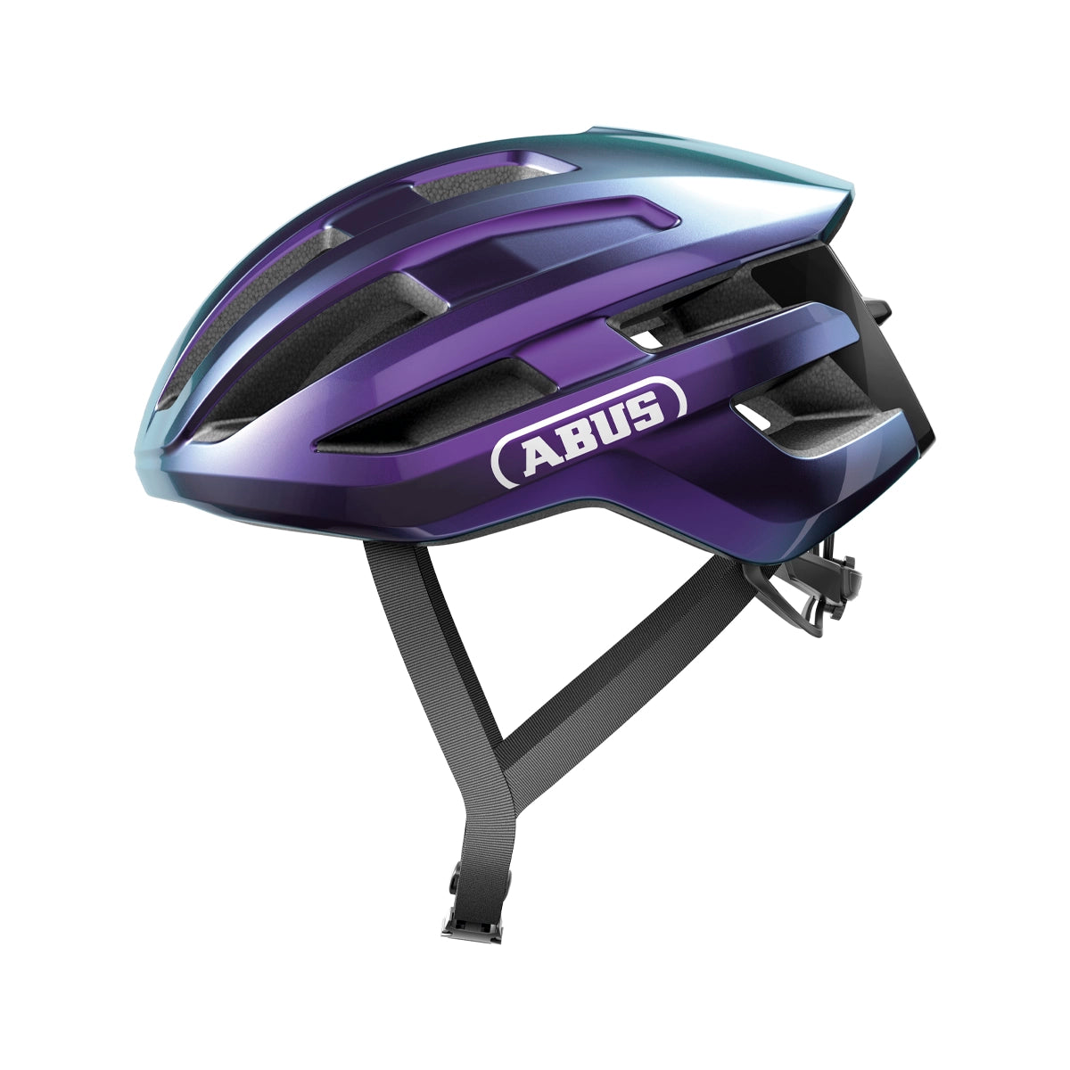 Casco ABUS PowerDome FlipFlop Purple