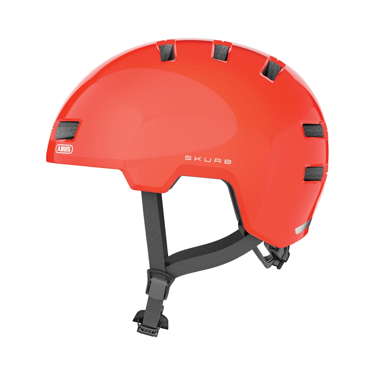 Casco ABUS Skurb Signal Orange