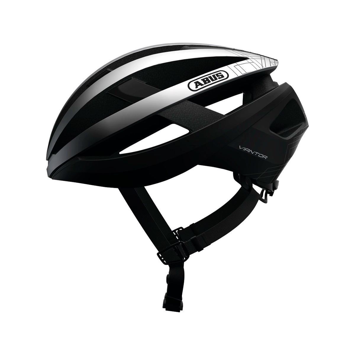 Casco ABUS Viantor Gleam Silver