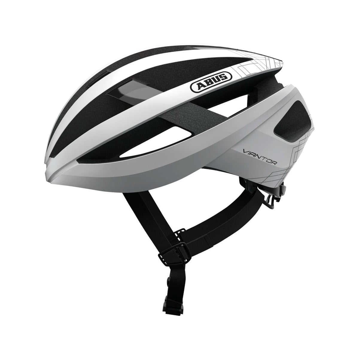 Casco ABUS Viantor Polar White