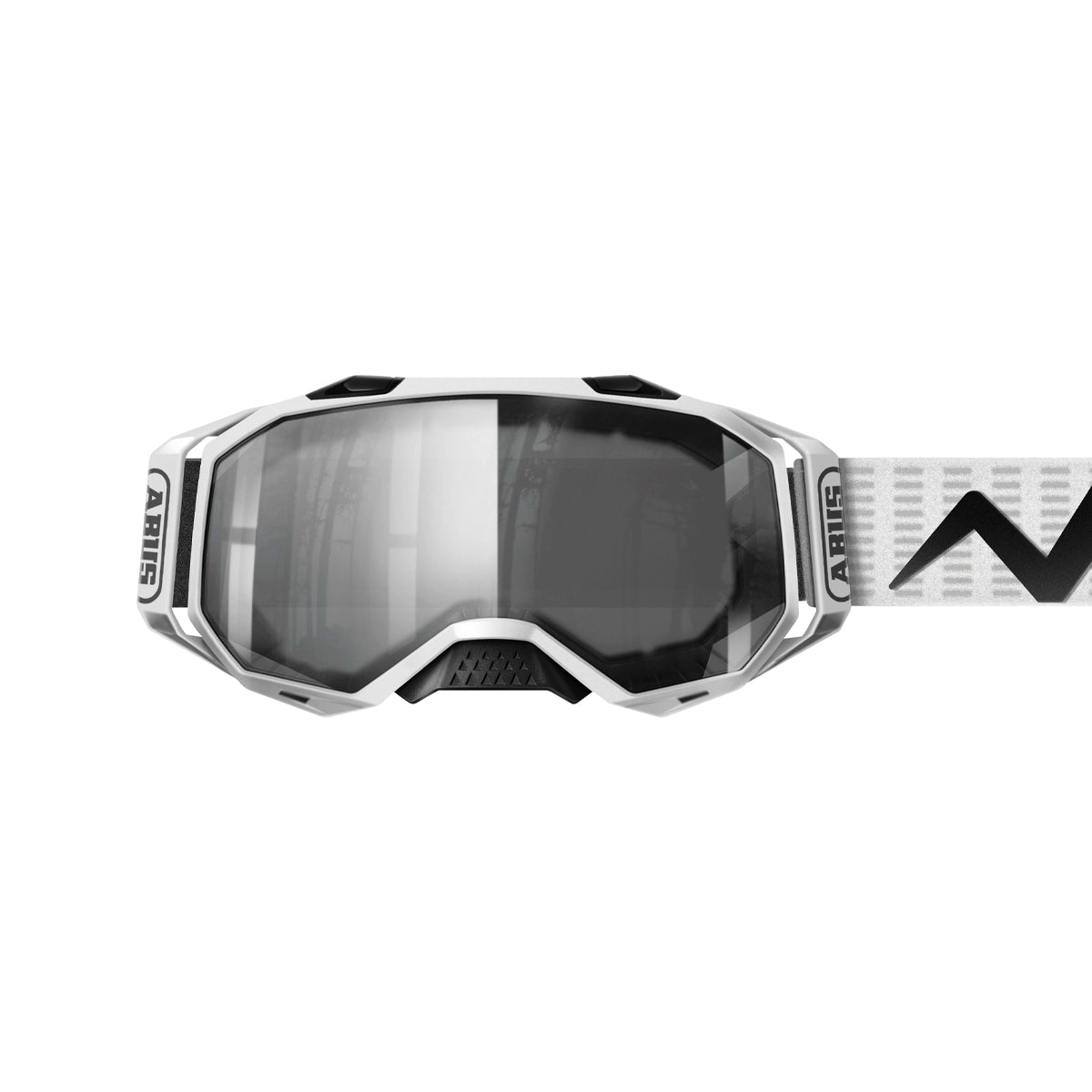 Goggles ABUS Buteo Polar White