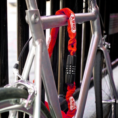 Candado Cadena ABUS Tresor 1385 Neon Orange