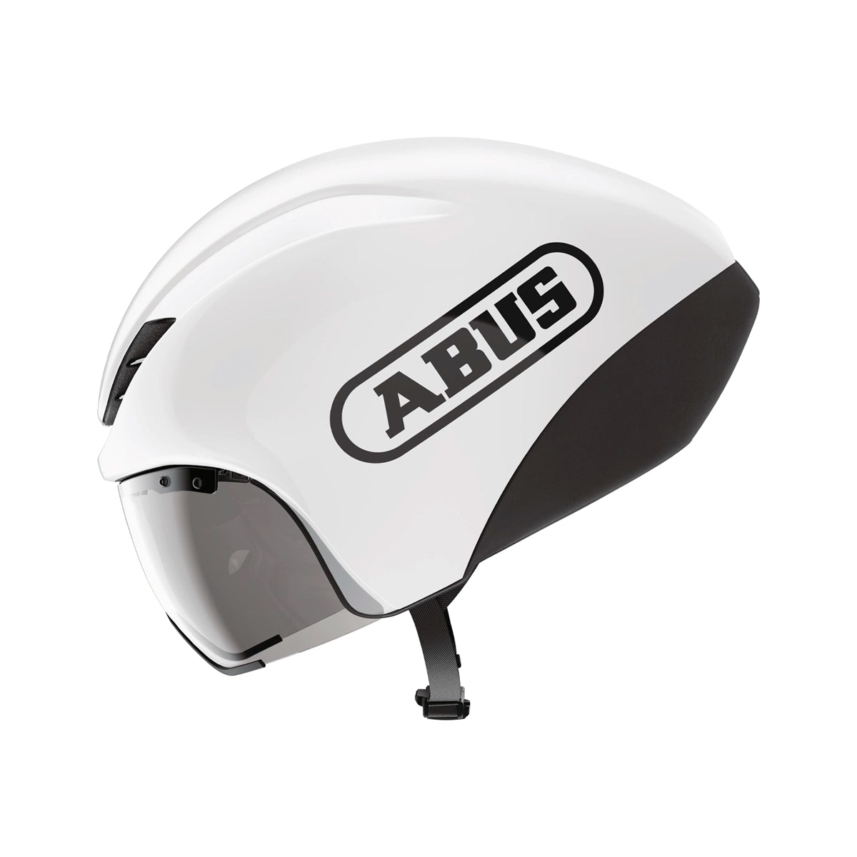 Casco ABUS GameChanger TT 1.1 Shiny White side