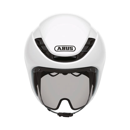 Casco ABUS GameChanger TT 1.1 Shiny White front