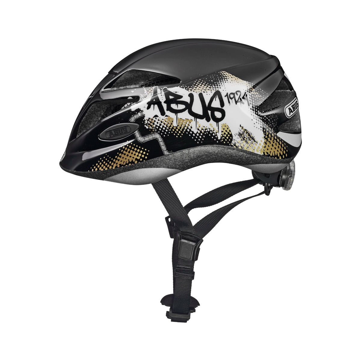 Casco ABUS Hubble Black Tag