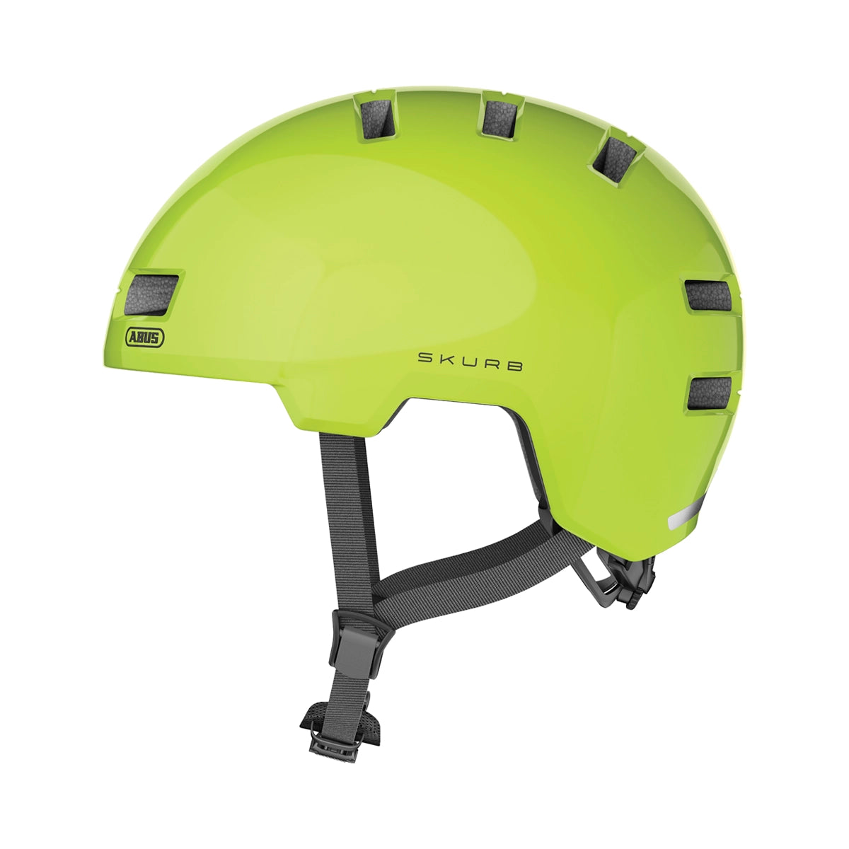 Casco ABUS Skurb Signal Yellow