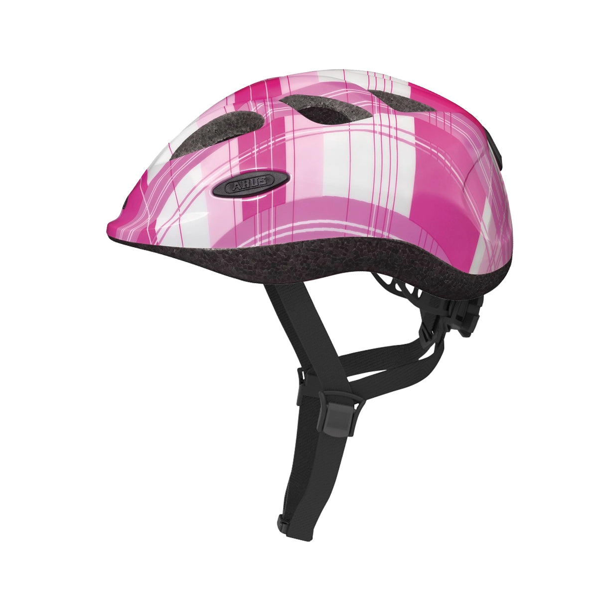 Casco ABUS Smiley Pink Square