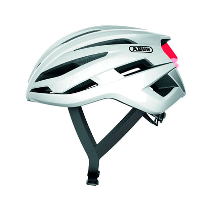 Casco ABUS StormChaser Race White