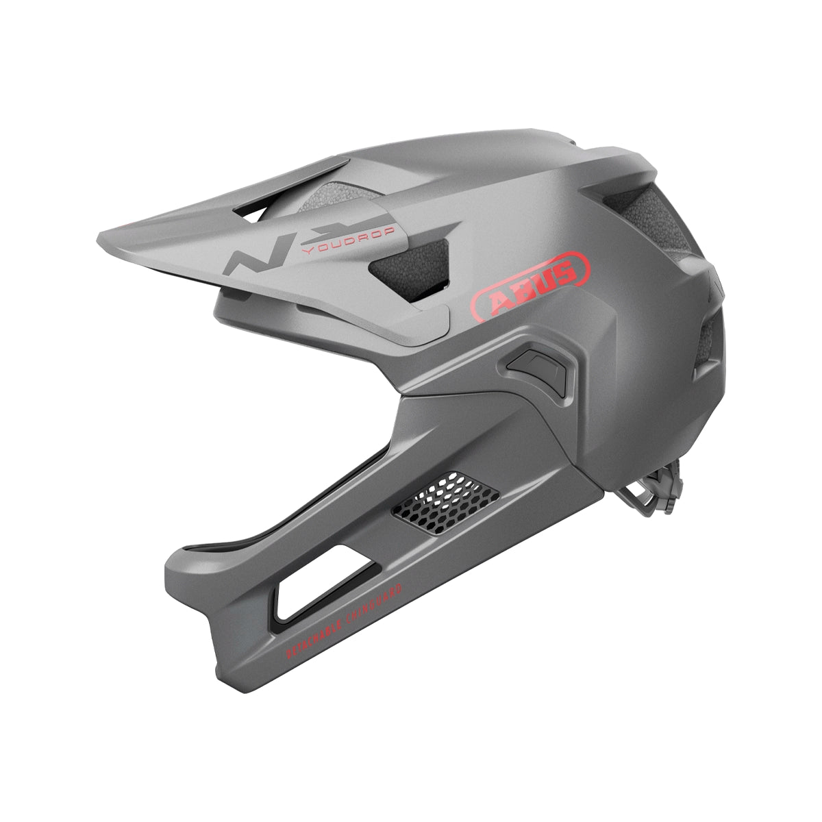 Casco ABUS Youdrop FF Ti Silver