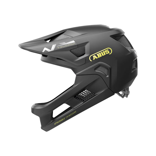 Casco ABUS Youdrop FF Velvet Black